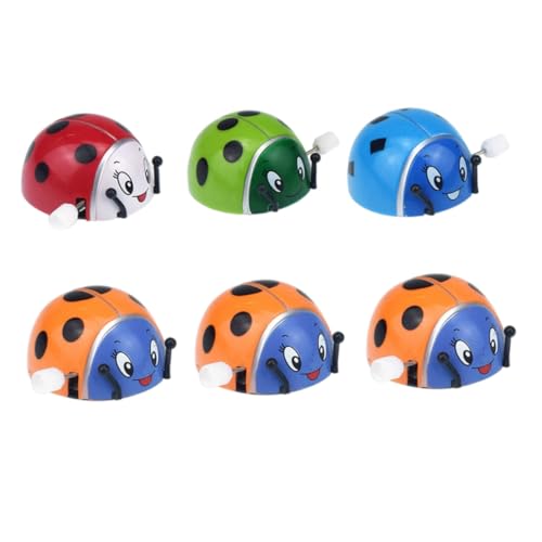 Milisten 6 Stück Teiliges Aufziehspielzeug aus Kunststoff Niedliche mechanische Marienkäfer für Bunte Wind up Tiere Sicher und Glatt als Partygeschenk Spielspaß für Jungen Zufällige Farbe Milisten 6 Stück Teiliges Aufziehspielzeug aus Kunststoff Niedliche mechanische Marienkäfer für Bunte Wind up Tiere Sicher und Glatt als Partygeschenk Spielspaß für Jungen Zufällige Farbe von Milisten
