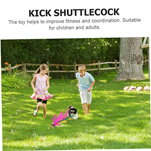 Milisten 6 Stück Teiliges Bunte Jianzi Kick Shuttlecocks Traditionelles Fußsport für Erwachsene Fördert Fitness Koordination und Gleichgewicht Geeignet für Outdoor und Zufällige Farbe Milisten 6 Stück Teiliges Bunte Jianzi Kick Shuttlecocks Traditionelles Fußsport für Erwachsene Fördert Fitness Koordination und Gleichgewicht Geeignet für Outdoor und Zufällige Farbe von Milisten