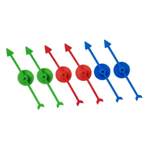 Milisten 6 Stück Teiliges DIY Kunststoffspielzeug Bunte Pfeile für Brettspiele Robustes Plastik-zubehör für Zahlen-drehscheiben Leicht Sicher für Interaktives Lernen und Familienzeit Milisten 6 Stück Teiliges DIY Kunststoffspielzeug Bunte Pfeile für Brettspiele Robustes Plastik-zubehör für Zahlen-drehscheiben Leicht Sicher für Interaktives Lernen und Familienzeit von Milisten