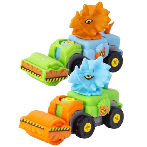 Milisten 6 Stück Teiliges Dinosaurier Engineering Cartoon Baustellenfahrzeuge Bunte Kinderfahrzeuge Robust Sicher für Jungen Mädchen Kinderparty Zubehör Milisten 6 Stück Teiliges Dinosaurier Engineering Cartoon Baustellenfahrzeuge Bunte Kinderfahrzeuge Robust Sicher für Jungen Mädchen Kinderparty Zubehör von Milisten