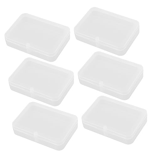 Milisten 6 Stück Teiliges Transparente Stapelbare Kunststoff Aufbewahrungsboxen für Spielkarten Stabile und Verschleißfeste Poker Kartenhalter Vielseitig für Visitenkarten und Kleine Milisten 6 Stück Teiliges Transparente Stapelbare Kunststoff Aufbewahrungsboxen für Spielkarten Stabile und Verschleißfeste Poker Kartenhalter Vielseitig für Visitenkarten und Kleine von Milisten