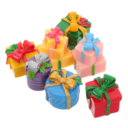 Milisten 7 Stück Teiliges Mini Resin Detailreiche Handgefertigte Miniatur Geschenkboxen Bunte Kompakte Deko für Puppenhäuser DIY Basteln und Festliche Tischdekoration Milisten 7 Stück Teiliges Mini Resin Detailreiche Handgefertigte Miniatur Geschenkboxen Bunte Kompakte Deko für Puppenhäuser DIY Basteln und Festliche Tischdekoration von Milisten