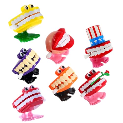 Milisten 7 Stück Teiliges Wind up mit Lustigen Niedlichen Zahnfiguren Kreative Aufziehfiguren für Kleinkinder Interaktives Lernspielzeug für Kindergeburtstage und Geschenkideen Milisten 7 Stück Teiliges Wind up mit Lustigen Niedlichen Zahnfiguren Kreative Aufziehfiguren für Kleinkinder Interaktives Lernspielzeug für Kindergeburtstage und Geschenkideen von Milisten