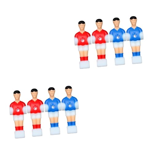 Milisten 8 Stk Tischfußball Männer Spieler Herrenanzüge Anzüge für Kinder gaming Accessories for desk tischkicker ersatzteile Kinderfußball kinder fußball Fußballspieler Herrenspieler Mann von Milisten