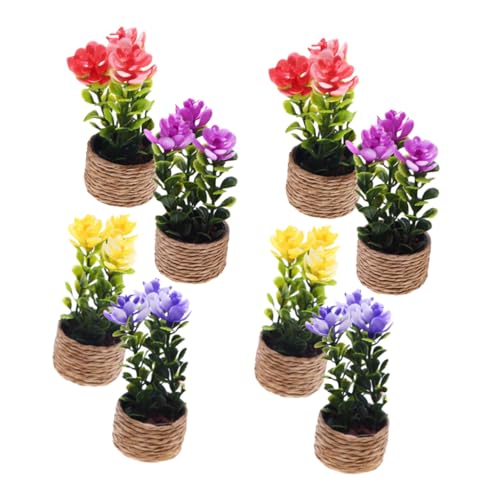 Milisten 8 Stück Blumen Miniatur Blumen Dekor Blumentopf Ornament DIY Grünpflanzen Gefälschte Topfpflanzen Realistische Pflanzenzubehör Mikro Bonsai Feenhaus Basteln Dekoration Garten Für Milisten 8 Stück Blumen Miniatur Blumen Dekor Blumentopf Ornament DIY Grünpflanzen Gefälschte Topfpflanzen Realistische Pflanzenzubehör Mikro Bonsai Feenhaus Basteln Dekoration Garten Für von Milisten