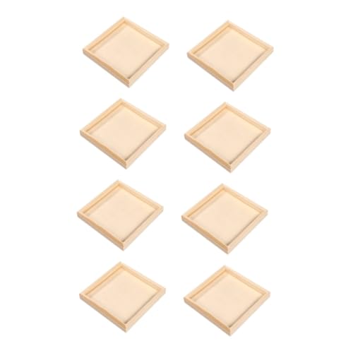 Milisten 8 Stück Teiliges Holz Puzzle Organizer Trays Stabile Aufbewahrung für Umweltfreundliche Glatte Oberfläche Praktische Sortierboxen ohne Puzzle Naturfarben Milisten 8 Stück Teiliges Holz Puzzle Organizer Trays Stabile Aufbewahrung für Umweltfreundliche Glatte Oberfläche Praktische Sortierboxen ohne Puzzle Naturfarben von Milisten
