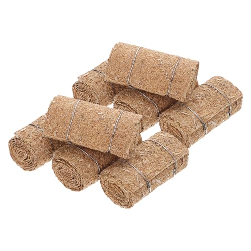 Milisten 8stücke Spielzeug-heuballen Mini-heuballen Zum Basteln Herbst-heublöcke Strohheu Puppenhaus-kunstheu Zur Dekoration Mini-heuhaufenballen Milisten 8stücke Spielzeug-heuballen Mini-heuballen Zum Basteln Herbst-heublöcke Strohheu Puppenhaus-kunstheu Zur Dekoration Mini-heuhaufenballen von Milisten