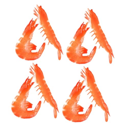 Milisten 8stücke Simulierte Garnelenfuttermodelle Aus Simulation Von Gekochten Garnelen Künstliche Lebensechte Garnelen Für Ausstellungen Und Dekorationen Simulationsgarnelen Als Milisten 8stücke Simulierte Garnelenfuttermodelle Aus Simulation Von Gekochten Garnelen Künstliche Lebensechte Garnelen Für Ausstellungen Und Dekorationen Simulationsgarnelen Als von Milisten