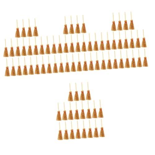 Milisten 80 Stück Teiliges Miniatur Besen Realistische Puppenhaus Dekoration Halloween und Weihnachtsaufhänger Hexenbesen Mikro Landschafts Accessoires für Miniatur Gartendeko Milisten 80 Stück Teiliges Miniatur Besen Realistische Puppenhaus Dekoration Halloween und Weihnachtsaufhänger Hexenbesen Mikro Landschafts Accessoires für Miniatur Gartendeko von Milisten