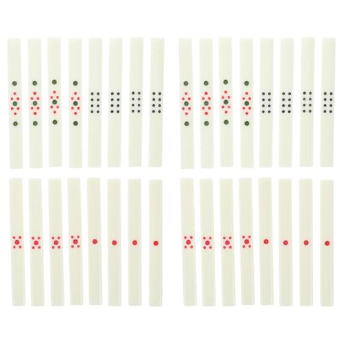 Milisten 88Stücke Teiliges Tragbares Mahjong Punktesystem Chinesische Mahjong-Spiele Zählstäbchen für Familie und Freunde Langlebig und Vielseitig Einsetzbar Milisten 88Stücke Teiliges Tragbares Mahjong Punktesystem Chinesische Mahjong-Spiele Zählstäbchen für Familie und Freunde Langlebig und Vielseitig Einsetzbar von Milisten