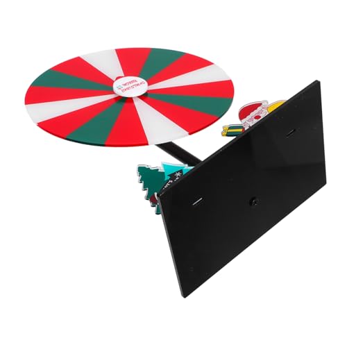Milisten Acryl Drehglücksrad für Preise Party Supplies Rotierendes Fortune Wheel für Weihnachtsfeiern Interaktives Desktop Spiel mit Stabilem Transparentem Material Kompakt für Raffles und Milisten Acryl Drehglücksrad für Preise Party Supplies Rotierendes Fortune Wheel für Weihnachtsfeiern Interaktives Desktop Spiel mit Stabilem Transparentem Material Kompakt für Raffles und von Milisten