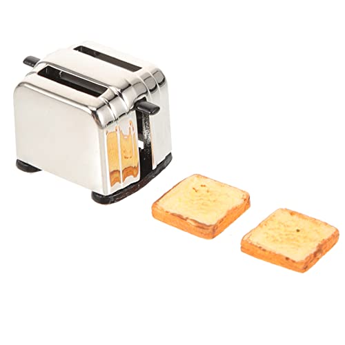 Milisten Miniatur Toaster Für Küchenaccessoire Lebensechte Dekoration Für Spielszene Spielzeug Für Mädchen Und Sammler Milisten Miniatur Toaster Für Küchenaccessoire Lebensechte Dekoration Für Spielszene Spielzeug Für Mädchen Und Sammler von Milisten