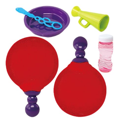 Milisten Bubble Maker Set mit Racket Tragbares Outdoor Zwei Spieler Leichte Langlebige Bauweise für Garten Park Geburtstagsparty und Gemeinsames Seifenblasenblasen Milisten Bubble Maker Set mit Racket Tragbares Outdoor Zwei Spieler Leichte Langlebige Bauweise für Garten Park Geburtstagsparty und Gemeinsames Seifenblasenblasen von Milisten