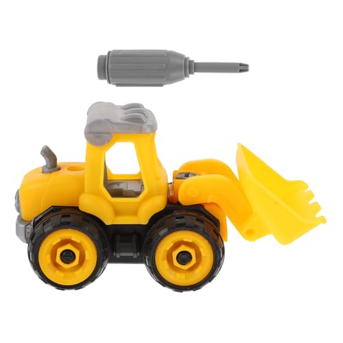 Milisten DIY Baustellenfahrzeug Bagger Modell mit Cartoon Design Langlebigem Kunststoff Einfach zu Montieren und Auseinanderzunehmen Pädagogisch Geeignet für Jungen und Mädchen Ab Jahren Milisten DIY Baustellenfahrzeug Bagger Modell mit Cartoon Design Langlebigem Kunststoff Einfach zu Montieren und Auseinanderzunehmen Pädagogisch Geeignet für Jungen und Mädchen Ab Jahren von Milisten