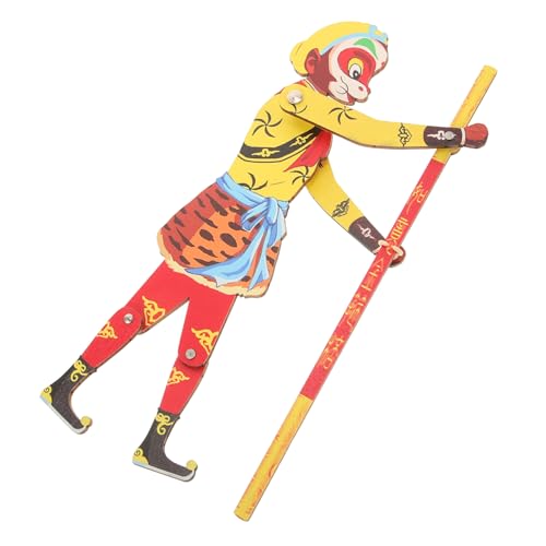 Milisten DIY Chinesisches Schattenpuppenspiel Traditionelles Handwerks bausatz mit Affenfigur Pädagogisches Kreativität Kindgerechtes Bastelset für Familienzeit Milisten DIY Chinesisches Schattenpuppenspiel Traditionelles Handwerks bausatz mit Affenfigur Pädagogisches Kreativität Kindgerechtes Bastelset für Familienzeit von Milisten