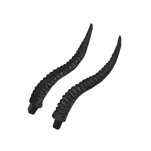 Milisten Einstellbarer DIY Teufelshorn Kopfschmuck Schwarz Karneval Kostüm Party Hörner Haarreifen für Halloween und Fasching Milisten Einstellbarer DIY Teufelshorn Kopfschmuck Schwarz Karneval Kostüm Party Hörner Haarreifen für Halloween und Fasching von Milisten