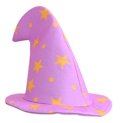 Milisten Eleganter Halloween Hexenhut aus Filz Leicht und Verschleißfest Cosplay Kostümspitze für Erwachsene und Jugendliche für Halloweenpartys Fasching und Verkleidungsspaß Milisten Eleganter Halloween Hexenhut aus Filz Leicht und Verschleißfest Cosplay Kostümspitze für Erwachsene und Jugendliche für Halloweenpartys Fasching und Verkleidungsspaß von Milisten