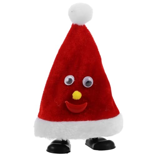Milisten Elektrisches Weihnachtsmütze Kleines Wackelndes Santa Hut Partygeschenk Lustiges Xmas Party Favor für Dekorative Weihnachtsfigur Kreativität und Feinmotorik Milisten Elektrisches Weihnachtsmütze Kleines Wackelndes Santa Hut Partygeschenk Lustiges Xmas Party Favor für Dekorative Weihnachtsfigur Kreativität und Feinmotorik von Milisten