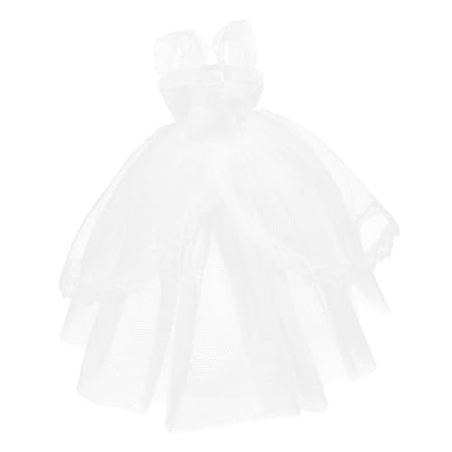 Milisten Ersatzkleidung für Puppen Romantisches Hochzeitskleid für Kleine Puppen Dekoratives Kostüm aus Leichtem für DIY und Kreative Familienaktivitäten Milisten Ersatzkleidung für Puppen Romantisches Hochzeitskleid für Kleine Puppen Dekoratives Kostüm aus Leichtem für DIY und Kreative Familienaktivitäten von Milisten