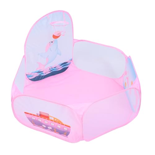 Milisten Faltbarer Basketball spielpool mit Niedlichem Delfinmotiv Leichter Abbau Faltbar für Drinnen und Draußen für Kindergarten Spielplatz und Garten Milisten Faltbarer Basketball spielpool mit Niedlichem Delfinmotiv Leichter Abbau Faltbar für Drinnen und Draußen für Kindergarten Spielplatz und Garten von Milisten