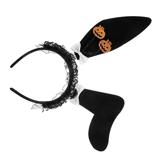 Milisten Fluffy Hasenohren Haarreif Halloween Kopfschmuck Leichtes Cosplay Stirnband Damen Bunny Ear Headband für Karneval Festival Party Milisten Fluffy Hasenohren Haarreif Halloween Kopfschmuck Leichtes Cosplay Stirnband Damen Bunny Ear Headband für Karneval Festival Party von Milisten