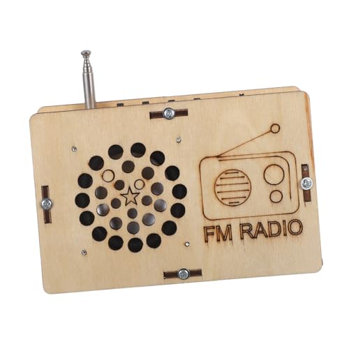 Milisten Fm Radio Bausatz für Ab Jahren Stem Wissenschaftsprojekt Einfach zu Montierendes Lernspielzeug Pädagogisches Radio Modellset für Zuhause und Schule für Jungen und Mädchen Milisten Fm Radio Bausatz für Ab Jahren Stem Wissenschaftsprojekt Einfach zu Montierendes Lernspielzeug Pädagogisches Radio Modellset für Zuhause und Schule für Jungen und Mädchen von Milisten