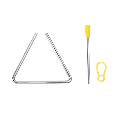 Milisten Frühförderliches Triangel Schlaginstrument aus Sicherem Material Kindgerechtes Percussion Musikinstrument für Kindergarten Musikspielzeug zur Hand Auge Koordination und Milisten Frühförderliches Triangel Schlaginstrument aus Sicherem Material Kindgerechtes Percussion Musikinstrument für Kindergarten Musikspielzeug zur Hand Auge Koordination und von Milisten