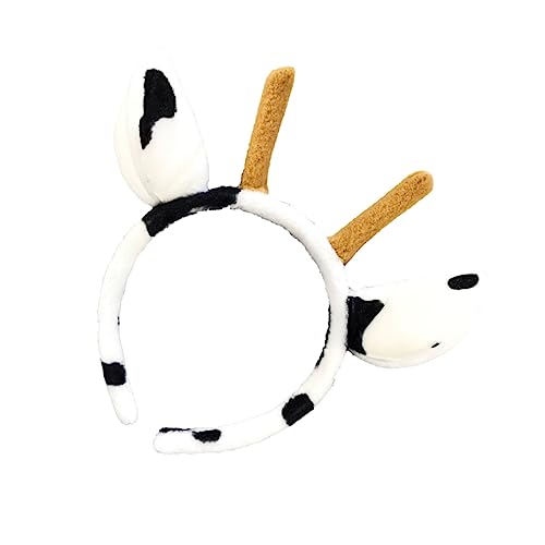 Milisten Haarreifen mit Kuh und Hirschgeweih Design Leichter Kopfschmuck für Stilvolles Partyzubehör Dekoratives Stirnband für Kostüm und Cosplay Partys Milisten Haarreifen mit Kuh und Hirschgeweih Design Leichter Kopfschmuck für Stilvolles Partyzubehör Dekoratives Stirnband für Kostüm und Cosplay Partys von Milisten