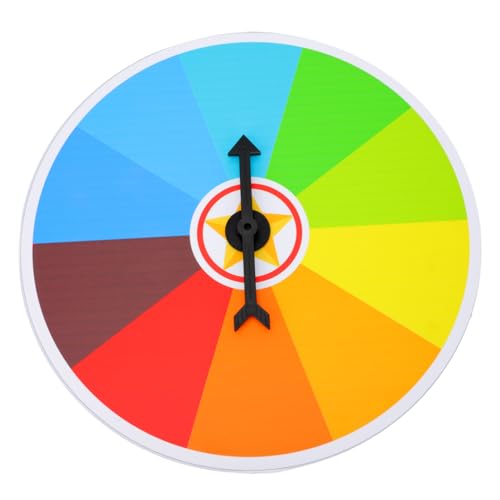 Milisten Hängendes Drehscheiben Spiel Prop Kleines Rotierendes Gewinnrad für Party und Unterricht Leichtes Wandspiel für Interaktive Aktivitäten und Spannende Gewinnspiele Milisten Hängendes Drehscheiben Spiel Prop Kleines Rotierendes Gewinnrad für Party und Unterricht Leichtes Wandspiel für Interaktive Aktivitäten und Spannende Gewinnspiele von Milisten