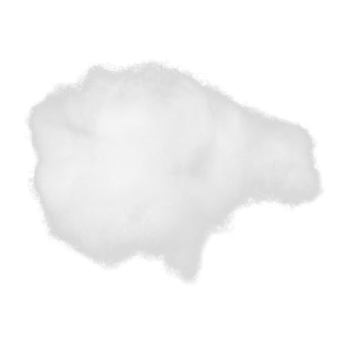 Milisten Hochelastische Füllwatte für DIY Basteln Weiche Polyester Faserfüllung für Kissen Kuscheltiere und Puppen Einfach zu Befüllen Angenehm für Handarbeiten Milisten Hochelastische Füllwatte für DIY Basteln Weiche Polyester Faserfüllung für Kissen Kuscheltiere und Puppen Einfach zu Befüllen Angenehm für Handarbeiten von Milisten