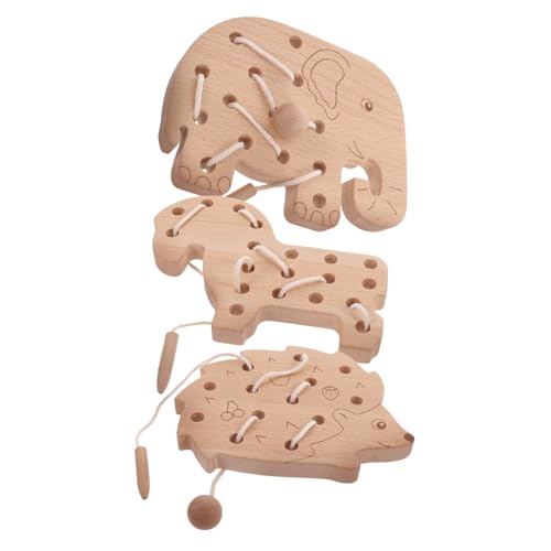 Milisten Holz Fädelspielzeug Tiere Montessori Lernspielzeug Ab Jahr Pädagogisches Motorikspielzeug mit Abgerundeten Kanten Langlebig und Sicher für Kleinkinder Fördert Kreativität und Milisten Holz Fädelspielzeug Tiere Montessori Lernspielzeug Ab Jahr Pädagogisches Motorikspielzeug mit Abgerundeten Kanten Langlebig und Sicher für Kleinkinder Fördert Kreativität und von Milisten