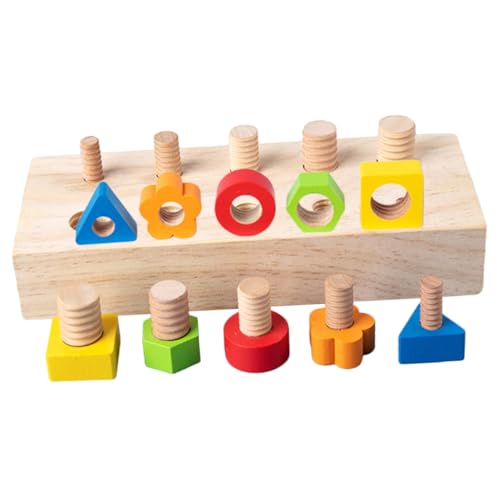 Milisten Holz Formenblock Lernspielzeug Feinmotorik Farben und Formenerkennung Montessori Puzzle für Kleinkinder Jungen Mädchen Ab Monate Milisten Holz Formenblock Lernspielzeug Feinmotorik Farben und Formenerkennung Montessori Puzzle für Kleinkinder Jungen Mädchen Ab Monate von Milisten