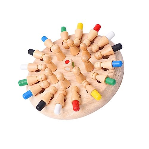 Milisten Holz Memory Schachspiel Interaktives Kinderspielzeug aus Hochwertigem Holz Robustes Lernspiel zur Gedächtnisförderung Tragbar und Langlebig Geeignet Ab Jahren Milisten Holz Memory Schachspiel Interaktives Kinderspielzeug aus Hochwertigem Holz Robustes Lernspiel zur Gedächtnisförderung Tragbar und Langlebig Geeignet Ab Jahren von Milisten