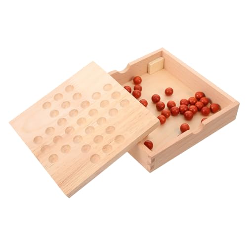 Milisten Holz Schachspiel für Doppelte Spieler Kreatives Lernspielzeug Pädagogisches Freizeitspiel für Drinnen Interaktives Denkspiel und Zusammenarbeit Milisten Holz Schachspiel für Doppelte Spieler Kreatives Lernspielzeug Pädagogisches Freizeitspiel für Drinnen Interaktives Denkspiel und Zusammenarbeit von Milisten