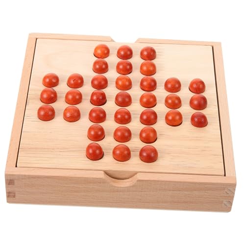 Milisten Holz Schachspiel für Interaktives Lernspielzeug Tragbares Miniatur Desktop Spiel Pädagogisches Brettspiel aus Robustem Holz für Eltern Junge Mädchen Spiele Milisten Holz Schachspiel für Interaktives Lernspielzeug Tragbares Miniatur Desktop Spiel Pädagogisches Brettspiel aus Robustem Holz für Eltern Junge Mädchen Spiele von Milisten