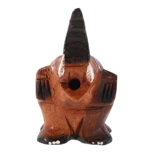 Milisten Holz Tier Musikinstrument Blasinstrument für Elefantenruf Handgefertigt Sicher und Pädagogisch Kreatives Geschenk für Musikförderung Milisten Holz Tier Musikinstrument Blasinstrument für Elefantenruf Handgefertigt Sicher und Pädagogisch Kreatives Geschenk für Musikförderung von Milisten