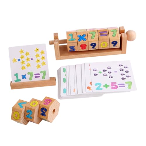 Milisten Holz Würfel Puzzle Lernspielzeug mit Zahlenmotiven aus Hochwertigem Holz Fördert Kognitive Entwicklung und Motorische Fähigkeiten Kreatives Spiel für Jungen und Mädchen Ab Jahren Milisten Holz Würfel Puzzle Lernspielzeug mit Zahlenmotiven aus Hochwertigem Holz Fördert Kognitive Entwicklung und Motorische Fähigkeiten Kreatives Spiel für Jungen und Mädchen Ab Jahren von Milisten