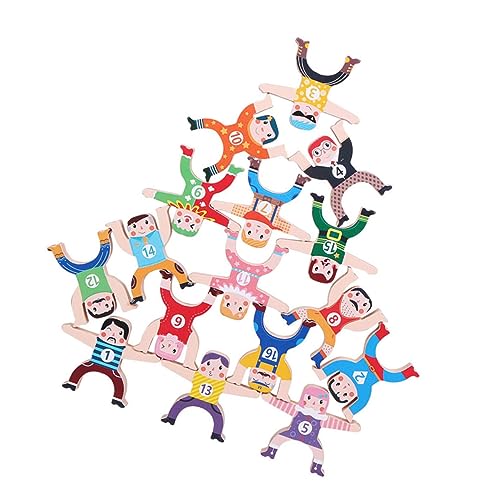 Milisten Holzbausteine Balancierspielzeug Bunte Bauklötze Lernspielzeug Kreativspiel für Jungen Mädchen Ab Jahren Gleichgewicht und Fantasie Milisten Holzbausteine Balancierspielzeug Bunte Bauklötze Lernspielzeug Kreativspiel für Jungen Mädchen Ab Jahren Gleichgewicht und Fantasie von Milisten