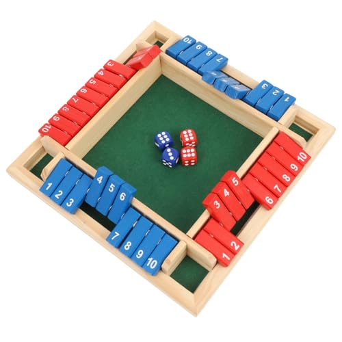 Milisten Holzbrett Würfelspiel mit Zahlen Tragbares Party Brettspiel Interaktives Denkspielzeug für Familie und Freunde Fördert Hand Gehirn Koordination für Reisen und Gesellige Abende Milisten Holzbrett Würfelspiel mit Zahlen Tragbares Party Brettspiel Interaktives Denkspielzeug für Familie und Freunde Fördert Hand Gehirn Koordination für Reisen und Gesellige Abende von Milisten