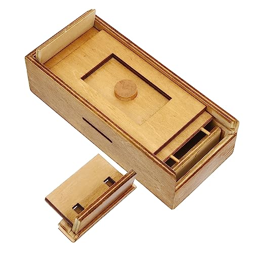 Milisten Holzkastenspielzeug für Kognitive Puzzleschachtel mit Versteckten Fächern Lernspielzeug Gehirnfähigkeit für Kreative Spielstunden Milisten Holzkastenspielzeug für Kognitive Puzzleschachtel mit Versteckten Fächern Lernspielzeug Gehirnfähigkeit für Kreative Spielstunden von Milisten