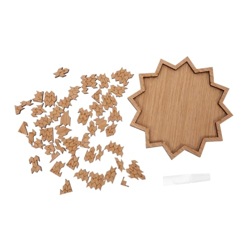Milisten Holzpuzzle Erwachsene und Jugendliche Unregelmäßiges Sechseckiges Steckpuzzle Kreatives Schwieriges Holzpuzzle zur Stressreduktion Intelligenzspielzeug Geschenkidee Milisten Holzpuzzle Erwachsene und Jugendliche Unregelmäßiges Sechseckiges Steckpuzzle Kreatives Schwieriges Holzpuzzle zur Stressreduktion Intelligenzspielzeug Geschenkidee von Milisten
