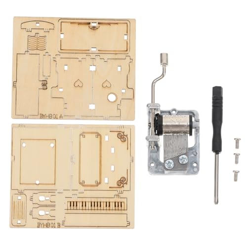 Milisten Holzpuzzle Spieluhr DIY Montage Umweltfreundliches Manuell Gesteuertes Klaviermodell Pädagogisches Holzspielzeug für Eltern Langlebiges Milisten Holzpuzzle Spieluhr DIY Montage Umweltfreundliches Manuell Gesteuertes Klaviermodell Pädagogisches Holzspielzeug für Eltern Langlebiges von Milisten