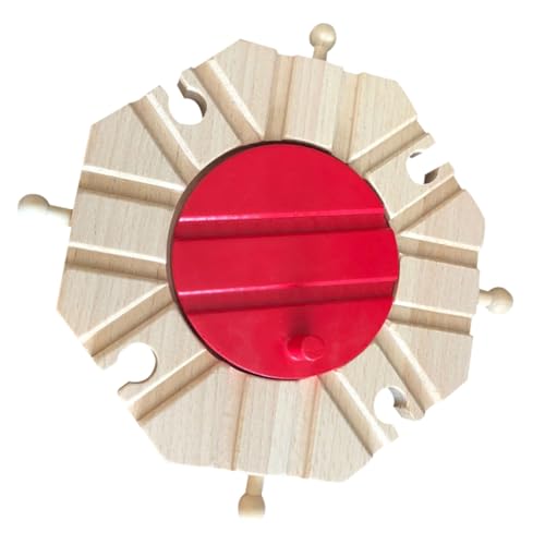 Milisten Holzschienen Zubehör Set zum Zusammenbauen Robustes Holzeisenbahn Gleis Kompatibel mit Montessori Geschenk für Jungen und Mädchen Fördert Kreatives Milisten Holzschienen Zubehör Set zum Zusammenbauen Robustes Holzeisenbahn Gleis Kompatibel mit Montessori Geschenk für Jungen und Mädchen Fördert Kreatives von Milisten