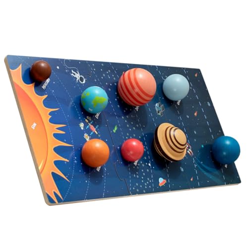 Milisten Holzspielzeug Planetenpuzzle für Ab Jahren Montessori Lernspielzeug mit Großen Planeten Kognitive Holzbausteine Kreativität Feinmotorik und Weltraumwissen Milisten Holzspielzeug Planetenpuzzle für Ab Jahren Montessori Lernspielzeug mit Großen Planeten Kognitive Holzbausteine Kreativität Feinmotorik und Weltraumwissen von Milisten