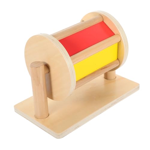 Milisten Holzspielzeug Textiltrommel mit Farbwechsel Sicheres Lernspielzeug für Kindergarten Fördert Farberkennung und Feinmotorik Klangvolle Trommel Geschenk für Ab Jahren Milisten Holzspielzeug Textiltrommel mit Farbwechsel Sicheres Lernspielzeug für Kindergarten Fördert Farberkennung und Feinmotorik Klangvolle Trommel Geschenk für Ab Jahren von Milisten