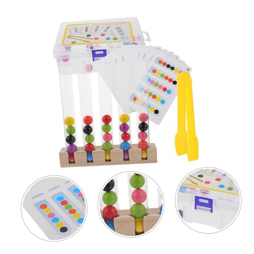 Milisten Holzspielzeug für Feinmotorik mit Greifzange und Bunten Perlen Montessori Lernspielzeug Ab Jahren Handliches Robustes Motorikspielzeug zur Farb und Koordinationsentwicklung Milisten Holzspielzeug für Feinmotorik mit Greifzange und Bunten Perlen Montessori Lernspielzeug Ab Jahren Handliches Robustes Motorikspielzeug zur Farb und Koordinationsentwicklung von Milisten