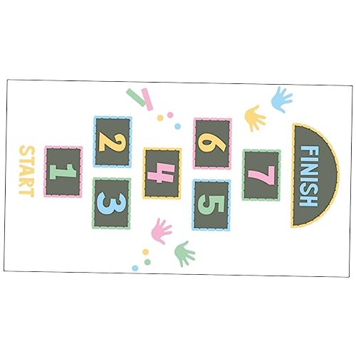 Milisten Hüpfspiel Bodenaufkleber Für Kinderzimmer Hopscotch Für Kreative Langlebig Und Einfach Anzubringen Für Schlafzimmer Und Spielzimmer Milisten Hüpfspiel Bodenaufkleber Für Kinderzimmer Hopscotch Für Kreative Langlebig Und Einfach Anzubringen Für Schlafzimmer Und Spielzimmer von Milisten