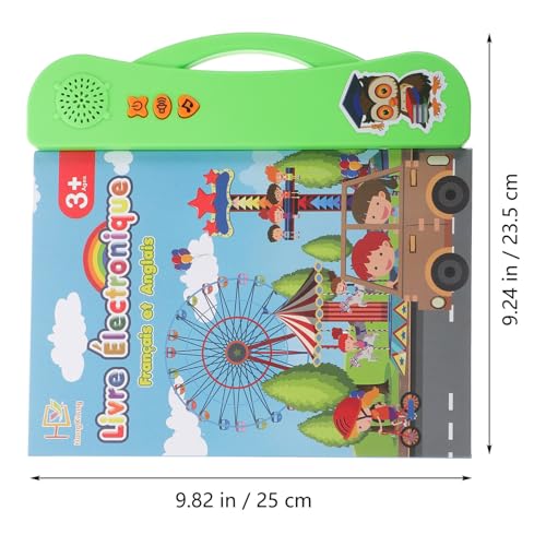 Milisten Interaktives Französisch englisch Soundbuch für Bilinguales Lernspielzeug mit Audiofunktion Sicherer Elektronischer Lesetoy für Vorschulkinder Fördert Sprechen Lesen und Milisten Interaktives Französisch englisch Soundbuch für Bilinguales Lernspielzeug mit Audiofunktion Sicherer Elektronischer Lesetoy für Vorschulkinder Fördert Sprechen Lesen und von Milisten