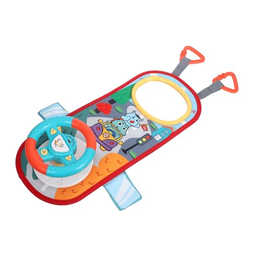 Milisten Kinderlenkrad Interaktives Auto-lenkrad für Rücksitz Simuliertes Fahren Fördert Motorik und Kognitive Entwicklung Tragbar und Einfach zu Montieren Lernspielzeug für Jungen und Milisten Kinderlenkrad Interaktives Auto-lenkrad für Rücksitz Simuliertes Fahren Fördert Motorik und Kognitive Entwicklung Tragbar und Einfach zu Montieren Lernspielzeug für Jungen und von Milisten