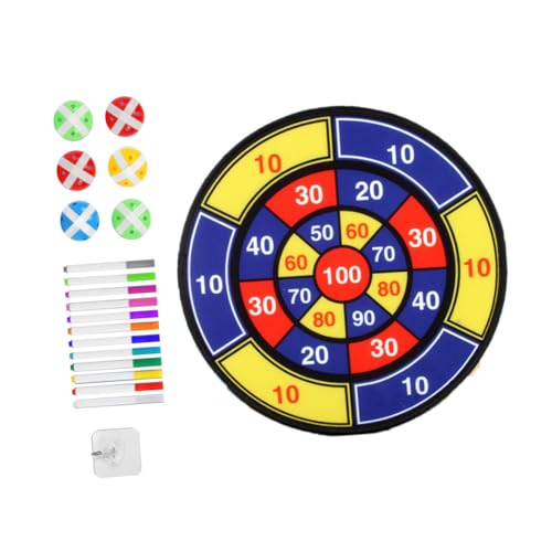 Milisten Klettspiel Wurfspiel Flanell Klettball Zielscheibe für Drinnen und Draußen Hand Auge Koordination und Reaktionsfähigkeit Cartoon Design Sicher und Interaktiv Milisten Klettspiel Wurfspiel Flanell Klettball Zielscheibe für Drinnen und Draußen Hand Auge Koordination und Reaktionsfähigkeit Cartoon Design Sicher und Interaktiv von Milisten